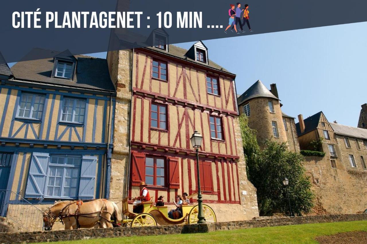 Sweet Nina Jazz Appartement Pour 5 Voyageurs, Situe A La Place De La Republique, Avec Parking Et Lit Queen Size Le Mans Eksteriør billede