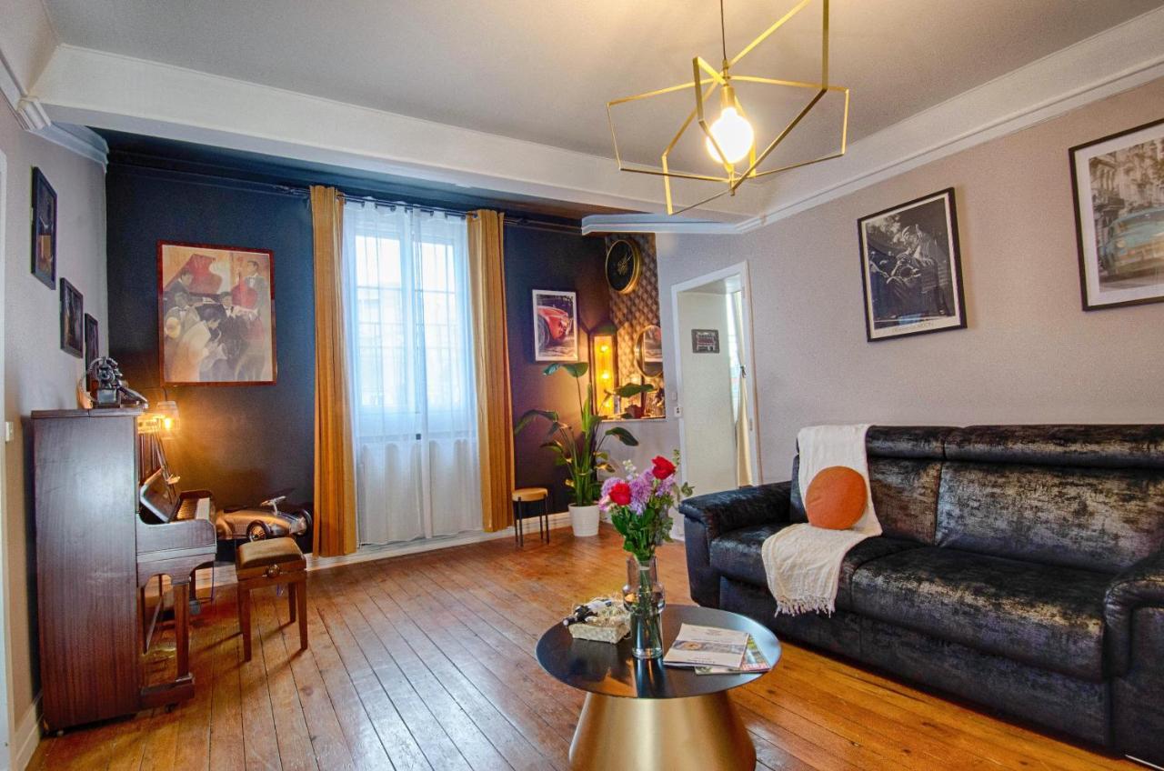 Sweet Nina Jazz Appartement Pour 5 Voyageurs, Situe A La Place De La Republique, Avec Parking Et Lit Queen Size Le Mans Eksteriør billede